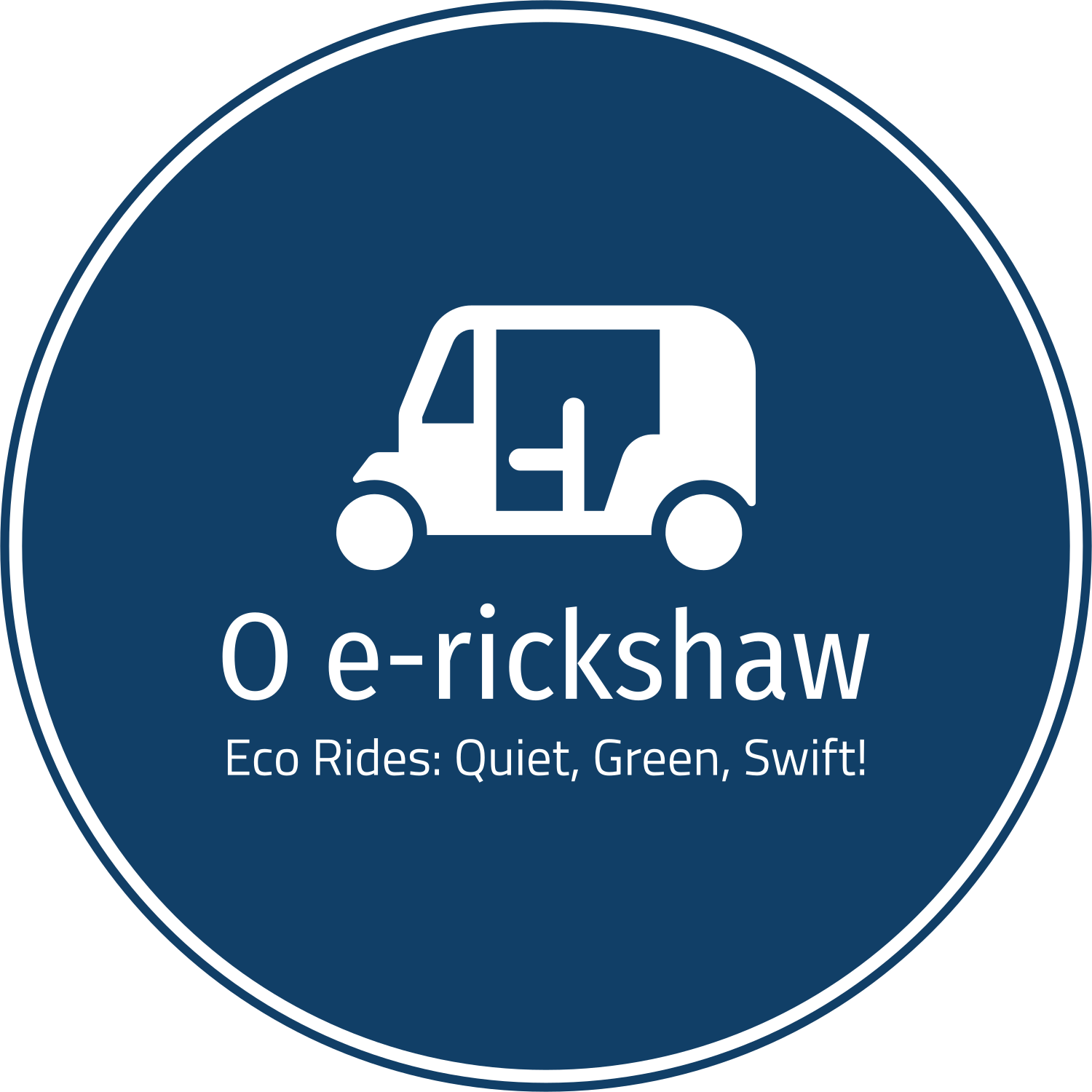 O E-Rickshaw Logo